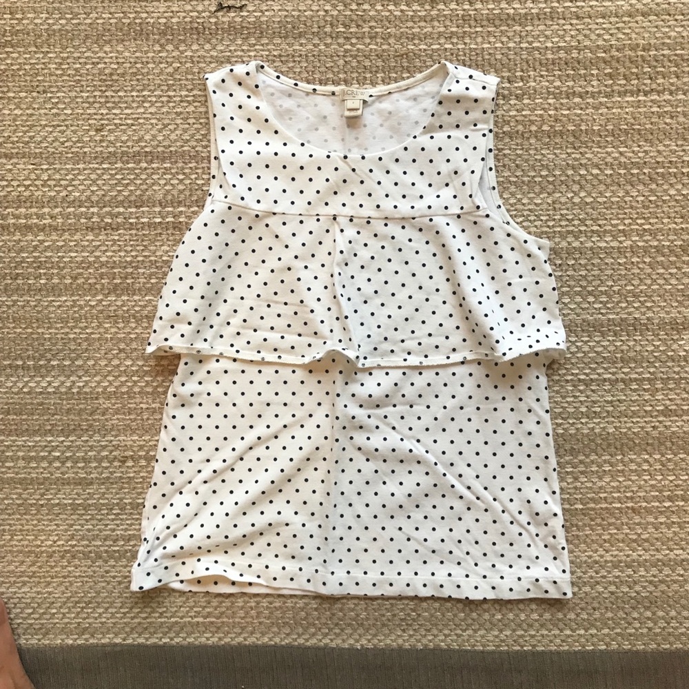 J. Crew Factory Polka Dot Tank